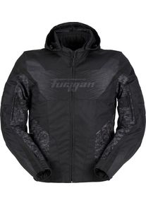 Furygan Shard Pixel, textile jacket waterproof , color: Black/Grey , size: M