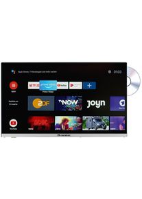 caratec Vision Exclusive CAV220X-DB.SB 22" LED TV Fernseher DVD Bluetooth FHD Smart TV Stick Camping Wohnwagen Wohnmobil