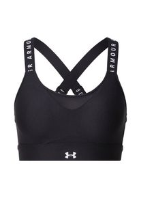 Under Armour Sport-BH 'Infinity High' Damen schwarz / weiß Größe L