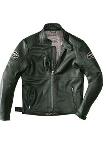 Spidi Clubber, veste en cuir , couleur: Vert , taille: 48