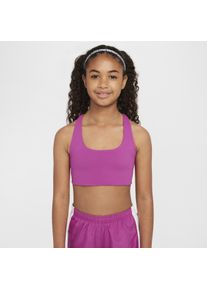 Brassière de sport longue Nike One pour ado (fille) - Pourpre