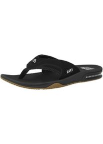 Reef Chinelos de dedo 'Fanning' em preto