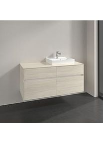 Villeroy & Boch Villeroy und Boch Collaro Waschtischunterschrank C07200AA 120x54,8x50cm, Waschtisch rechts, white oak