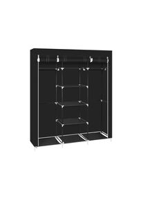 Armoire intissé 5 couches 9 compartiments 15045175-noir