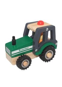 Magni Wooden Tractor with Rubber Wheels