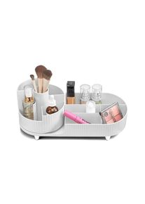 Gillian Jones - Large table organizer with swivel function - White - Large