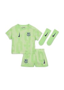 Ensemble trois pièces replica Nike Football FC Barcelona 2024/25 Stadium 3e tenue pour bébé et tout-petit - Jaune