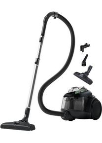 AEG CLEAN 6000 ÖKO beutelloser Bodenstaubsauger | schwarz/silber