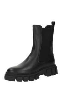 PS Poelman Stiefelette Damen schwarz Größe 37 Unifarben