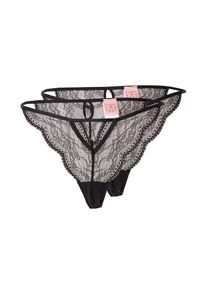 Hunkemöller Hunkemöller Dames Slip 'Isabelle' zwart XS