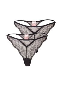 Hunkemöller Hunkemöller Dames String 'Isabelle' zwart XS