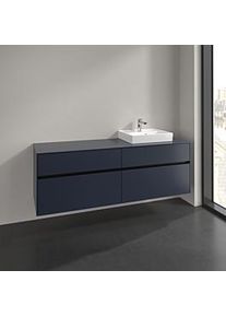 Villeroy & Boch Villeroy und Boch Collaro Waschtischunterschrank C07900VQ 160x54,8x50cm, Waschtisch rechts, marine blue