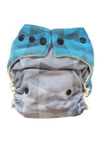 Allerlei Windeln Wollüberhose - Navy Illusion Größe 2 (8-15kg)