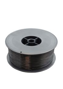 Stitching wire, type 25, 0.55 mm, round, black (2 kg spool)