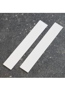 100 Double-sided acrylic foam adhesive strips, very high adhesion, removable, 15 x 80 mm, 1 mm thick, paper, highly transparent