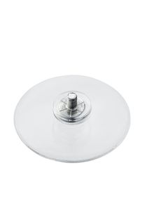 1 Threaded suction cups 40 mm | M4, 6 mm long, soft PVC, transparent