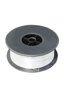 Stitching wire, type 24, 0.60 mm, round, zinc-plated (2 kg spool), silver