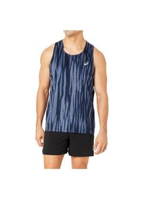 asics Road All Over Print Singlet Running shirt Men (XL, multi)