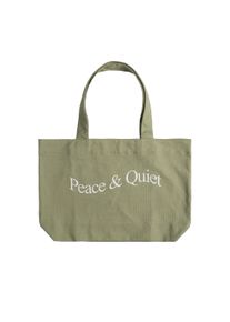 Museum of Peace & Quiet Wordmark Tote Bag, Sage