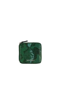 Rassvet Leather Snake Wallet, Lime