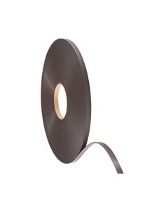 Magnetic tape without adhesive 20 mm | 2 mm | 100 m, ferrite, black
