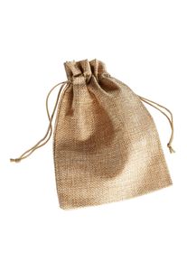 10 Jute bags 130 x 180 mm | nature, polyester
