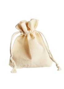 10 Cotton bags 100 x 130 mm | nature