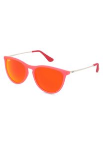 Ray-Ban Junior RJ 9060S ERIKA | okulary przeciwsłoneczne | Kształt okularów: panto, tworzywo sztuczne, różowy