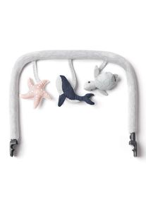 ergobaby Evolve Bouncer Toy Bar - Light Grey: Ocean Wonders