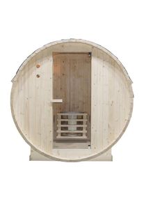 Sauna d'extérieur 6 places - L185 x P220 x H190 cm - isokyro