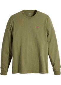 Levi's LEVI'S , Mænd, Bluser & t-shirts 'Housemark Long Sleeve Tee', Grøn, Størrelse XXL