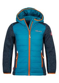 Trollkids Fleece vest "Skabu" donkerblauw/blauw - 48% | Maat: 128 |