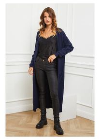 So Cachemire Vest "Acor" donkerblauw - 60% | Maat: XL |