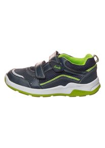 Lurchi Leren sneakers "Maxim" donkerblauw/groen - 40% | Maat: 28 |