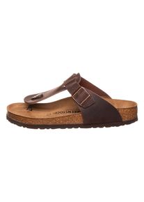 Birkenstock Leren teenslippers "Medina" bruin - 21% | Maat: 41 |
