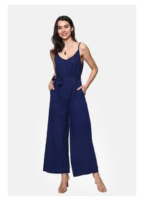 Le Jardin du Lin Linnen jumpsuit donkerblauw - 83% | Maat: 34 |
