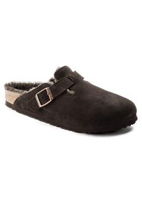 Birkenstock Leren slippers "Boston" bruin - 18% | Maat: 41 |