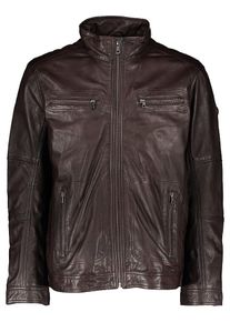 Bugatti Leren jas donkerbruin - 59% | Maat: 54 |