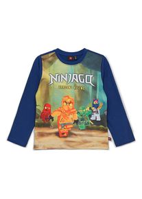 Lego Longsleeve donkerblauw - 68% | Maat: 152 |