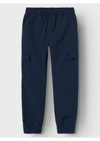 name it Sweatbroek "Decar" donkerblauw - 58% | Maat: 128 |