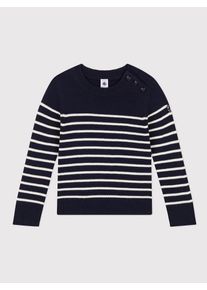 Petit Bateau Trui donkerblauw/wit - 52% | Maat: 104 |