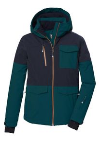 Killtec Ski-/snowboardjas zwart/blauw - 41% | Maat: 140 |
