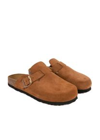 BABUNKERS Family Leren slippers bruin - 67% | Maat: 39 |