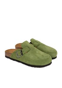 BABUNKERS Family Leren clogs groen - 66% | Maat: 37 |