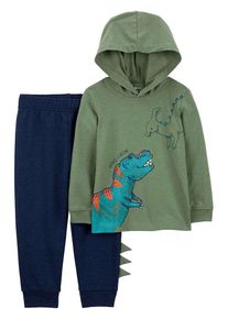 Carter's carter's 2-delige outfit donkerblauw/groen - 39% | Maat: 104 |