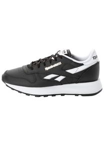 Reebok Leren sneakers "Classic Leather" zwart/wit - 32% | Maat: 38,5