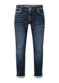 Timezone Spijkerbroek "Scott" - slim fit - donkerblauw - 69% | Maat: