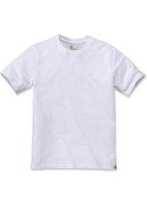 Carhartt Solid, t-shirt , kleur: witte , maat: M