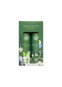 The Handmade Soap Lavender, Rosemary, Thyme & Mint Handzeep en handlotion geschenkset Hand- nagelverzorgingssets Unisex