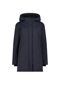 CMP Womens Parka Fix Hood Parka Dames (34 |blauw |waterdicht)